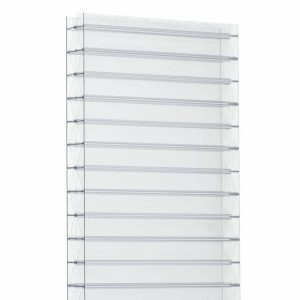 Polykarbonaattilevy 16mm Arla – Kirkas, UV-Suojattu, 2500 g/m²