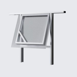 Sivuikkuna kasvihuoneeseen MAKAN Klassinen (81 x 75 cm)