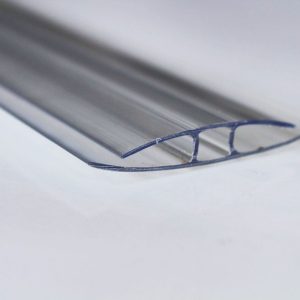 H Lista Muovi - Kirkas/Pronssi (4-32mm)