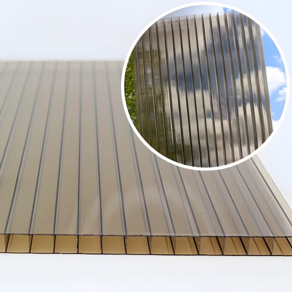 10 mm polykarbonat bronse