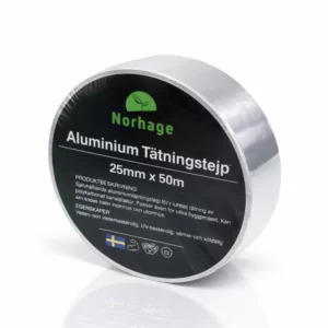 Alumiininen tiivistysteippi kennolevylle (25mm - 75mm) - 25 mm, 50 m